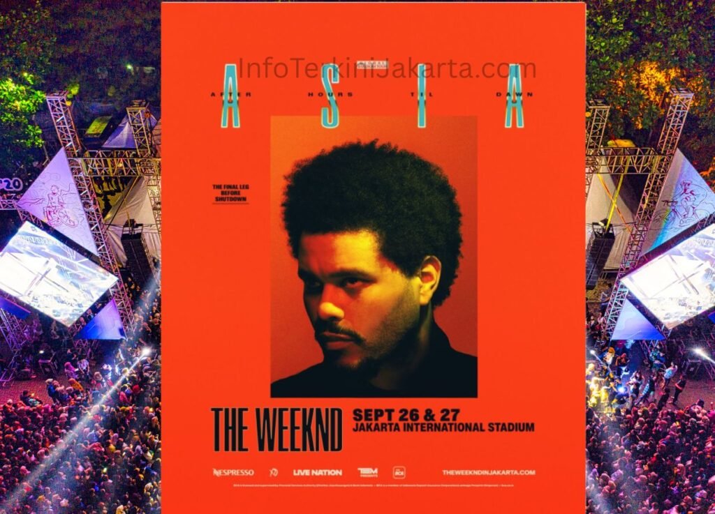 Tiket Konser The Weeknd di Jakarta Dijual Mulai Hari Ini - InfoTerkiniJakarta.com