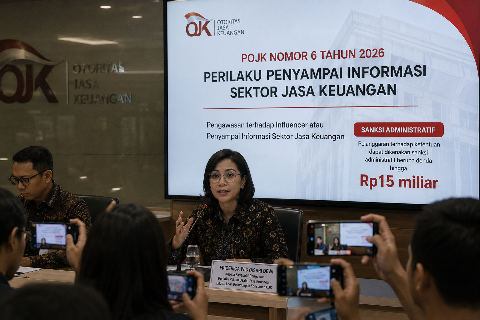OJK Terbitkan Aturan Baru, Bank dan Sekuritas Terancam Denda Rp15 Miliar Terkait Influencer