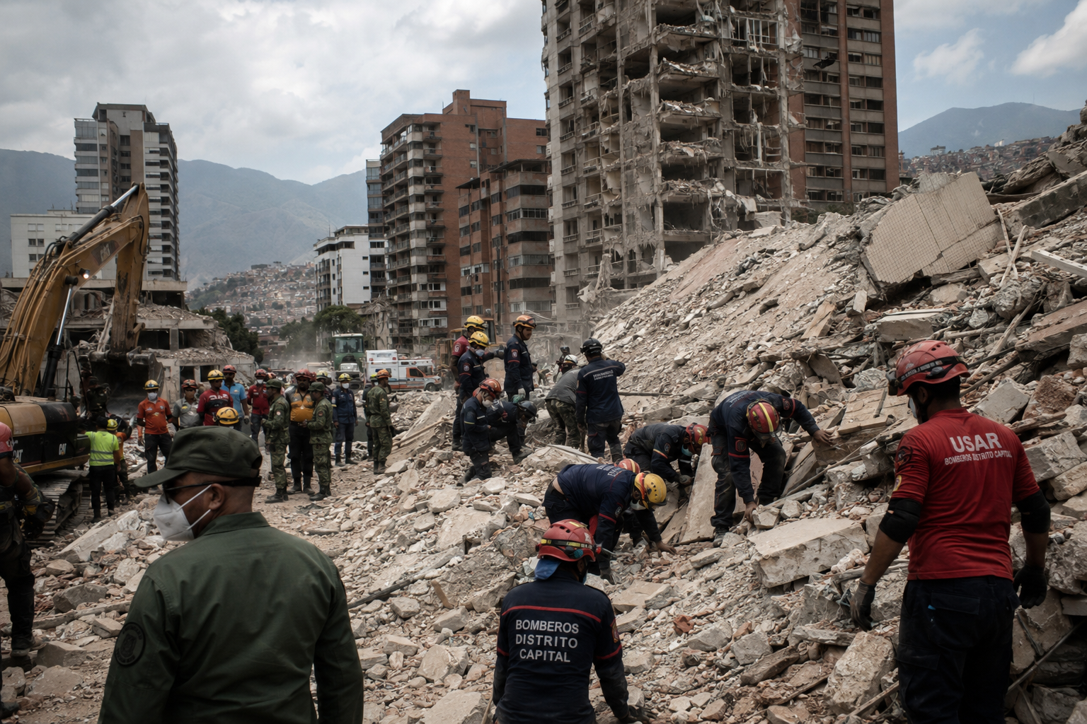 Update Gempa Venezuela: Korban Tewas Tembus 920, Lebih dari 50 Ribu Orang Masih Hilang