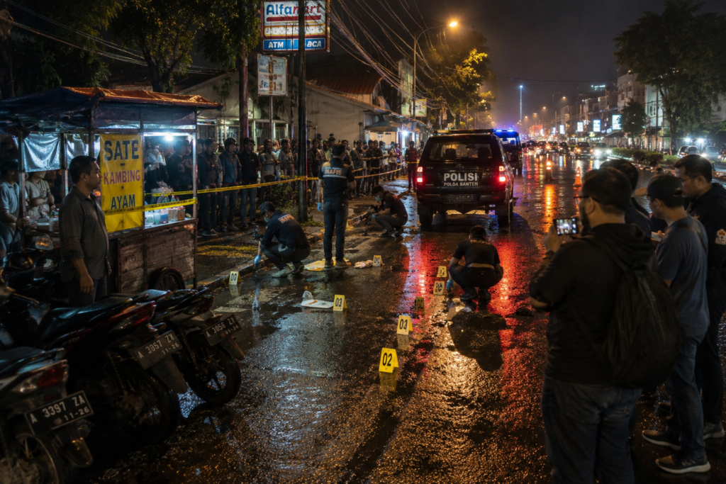 Dua Personel Brimob Banten Dibacok dan Dikeroyok, Polisi Kejar Pelaku Debt Collector