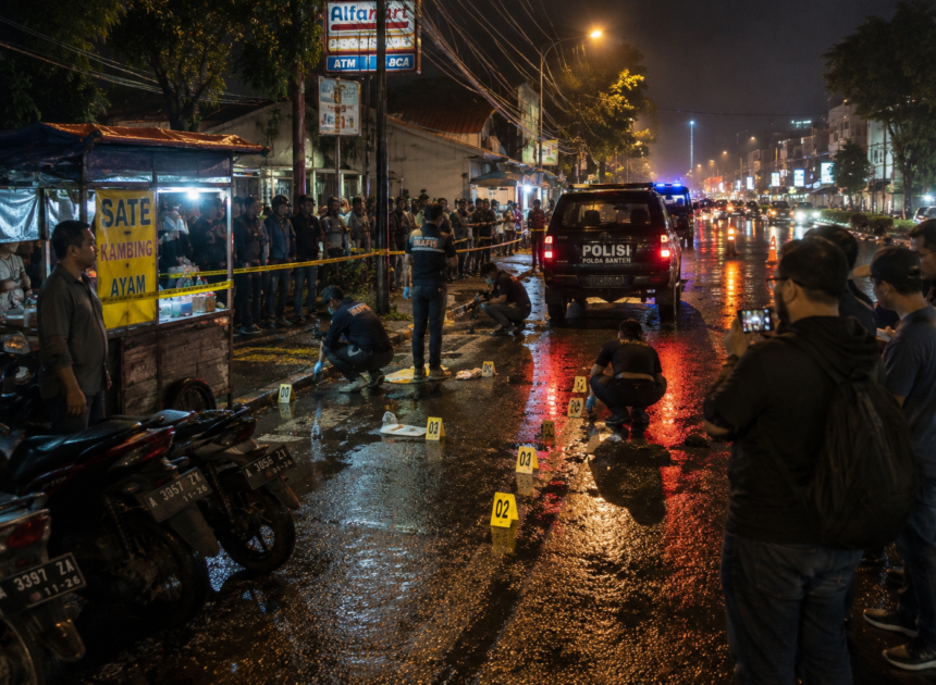 Dua Personel Brimob Banten Dibacok dan Dikeroyok, Polisi Kejar Pelaku Debt Collector