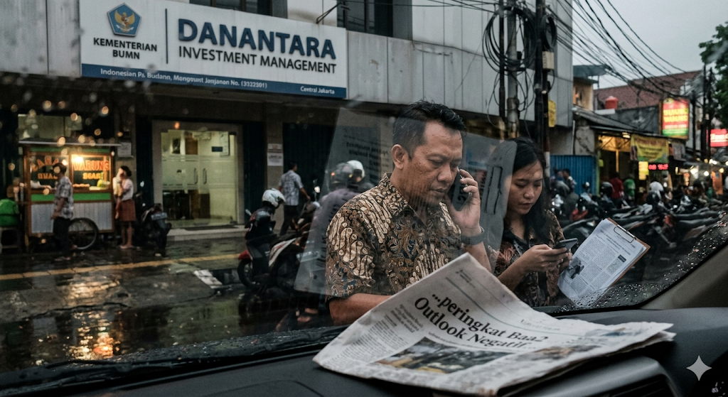 Moody’s Tetapkan Rating Baa2 untuk Danantara Investment Management, Outlook Masih Negatif