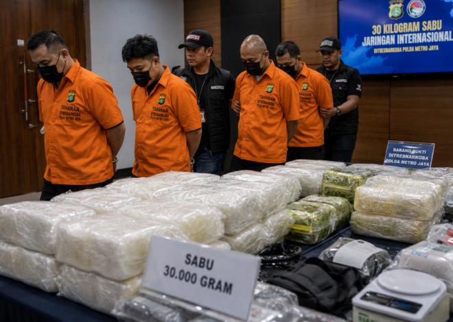 Berkas Lengkap, Sindikat Pengedar 30 Kilogram Sabu Segera Disidangkan
