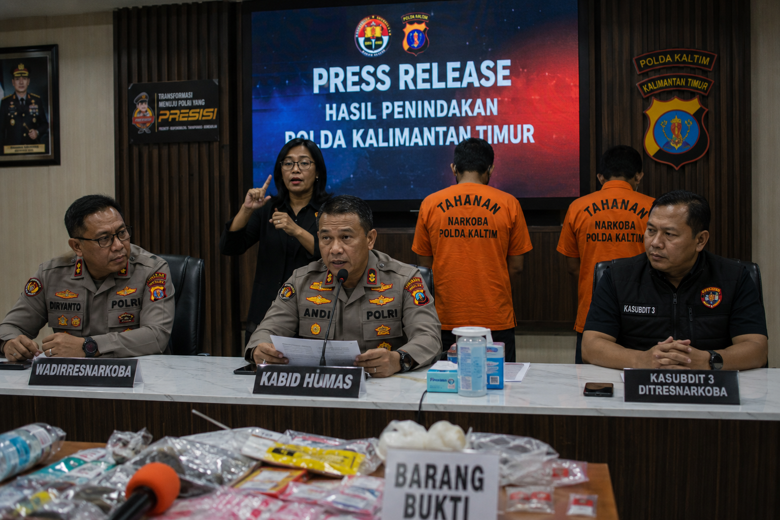 Polda Kaltim Pecat Polisi yang Diduga Bekingi Aktivitas Narkoba di Gang Langgar