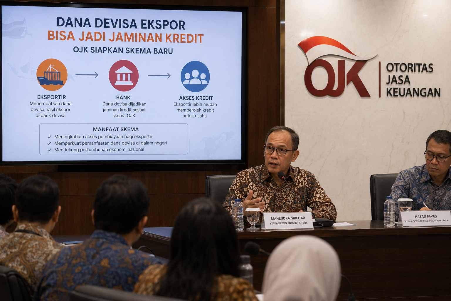 Dana Devisa Ekspor Kini Bisa Jadi Jaminan Kredit, OJK Siapkan Skema Baru