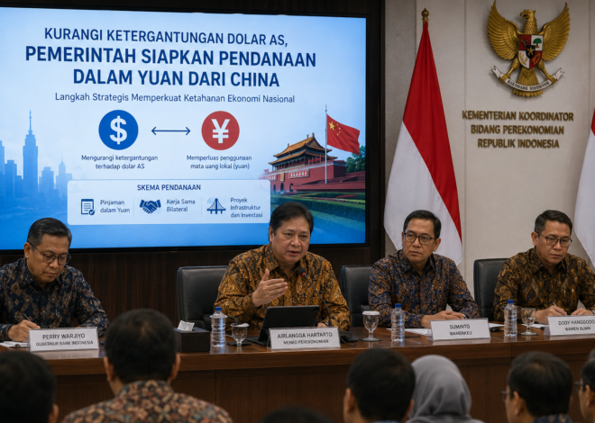 Kurangi Ketergantungan Dolar AS, Pemerintah Siapkan Pendanaan dalam Yuan dari China