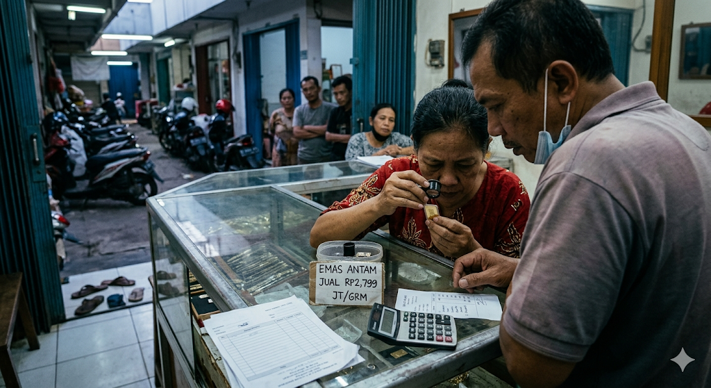 Harga Emas Antam 1 Juni 2026 Sentuh Rp2,799 Juta per Gram, Simak Rinciannya