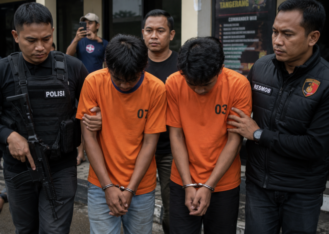 Polisi Tangkap Dua Terduga Pelaku Pembunuhan Tukang Cilok di Cikupa Tangerang