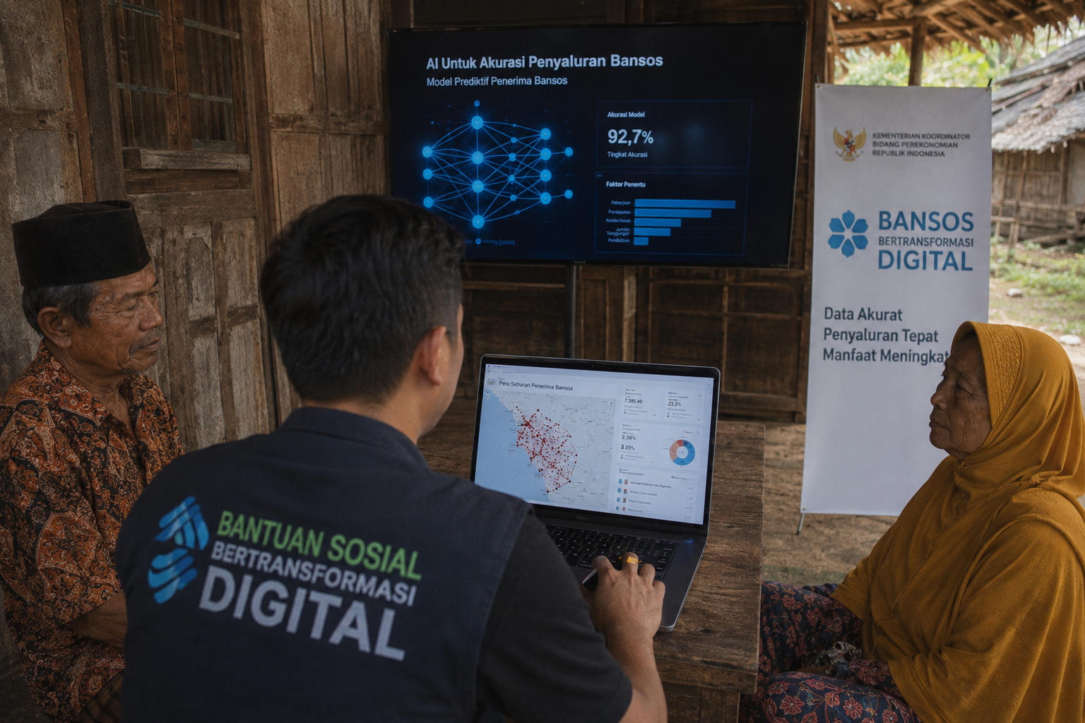 Luhut Pastikan Distribusi Bansos Bertransformasi Digital, AI Disiapkan untuk Perbaiki Akurasi Penerima