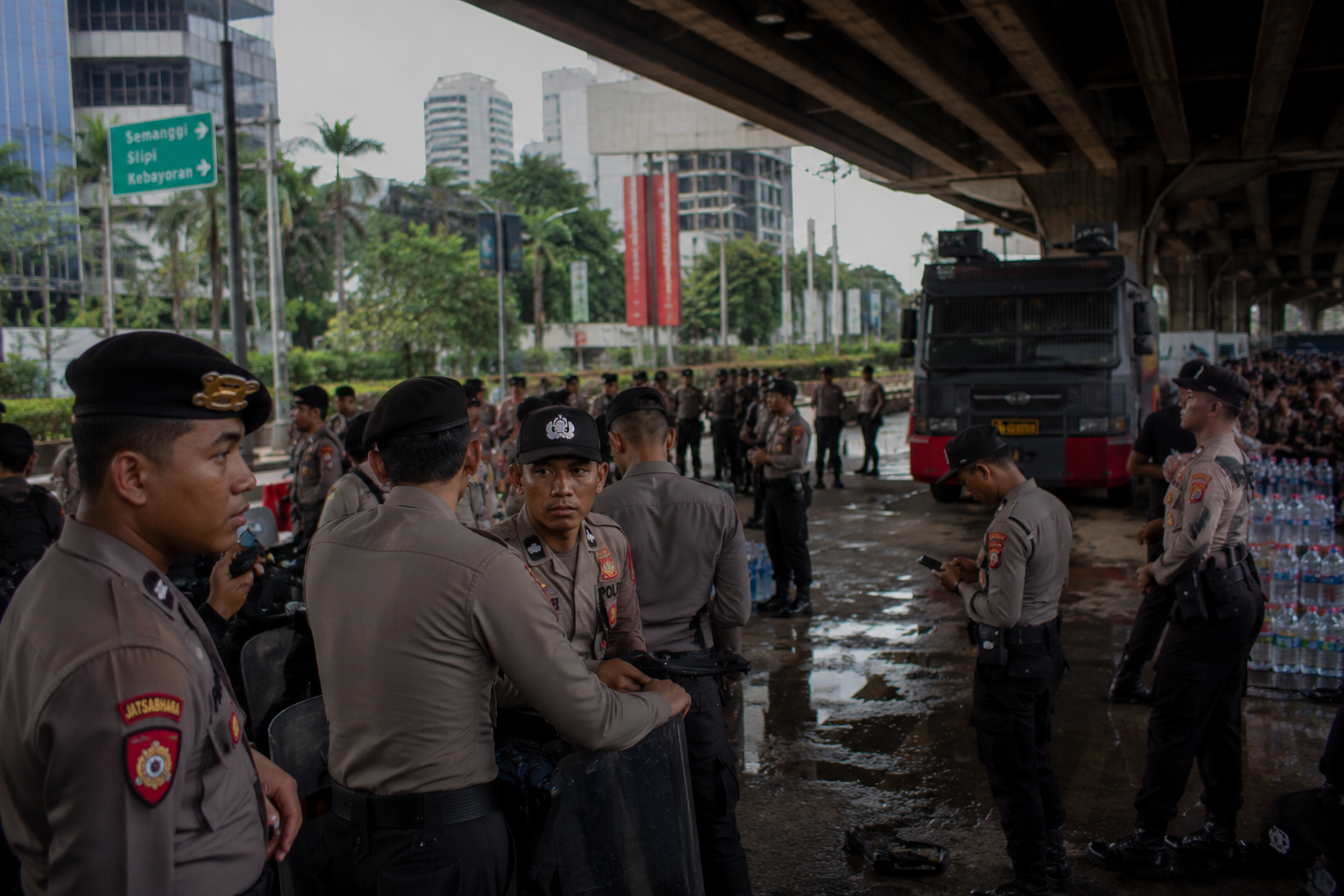 4.151 Personel Gabungan Disiagakan Kawal Demo Mahasiswa di Jakarta
