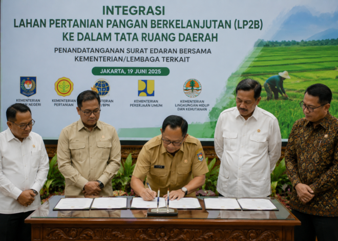 Pemerintah Integrasikan LP2B ke Tata Ruang untuk Jaga Lahan Pertanian
