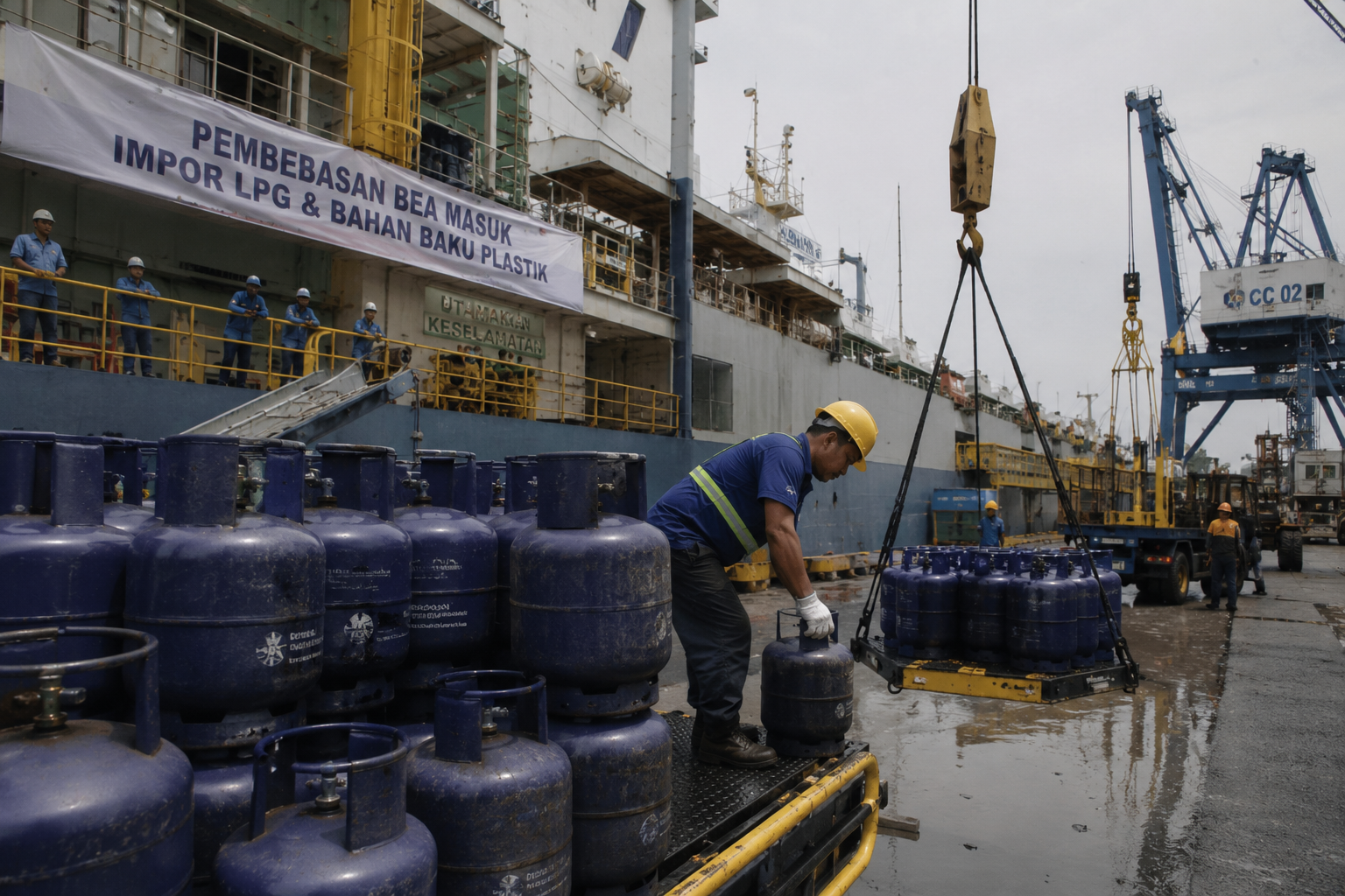 Impor LPG dan Bahan Baku Plastik Resmi Bebas Bea Masuk, Industri Diharapkan Lebih Kompetitif