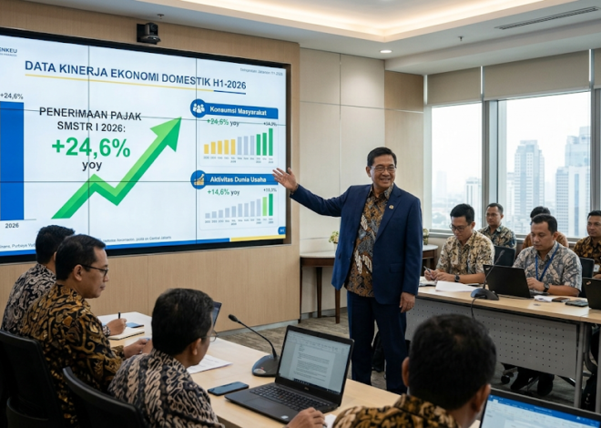 Purbaya: Ekonomi Indonesia Tetap Terjaga, Penerimaan Pajak Melonjak 24,6% pada Semester I 2026