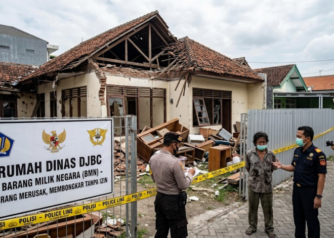 Bea Cukai Kecam Perobohan Rumah Dinas di Surabaya, Tempuh Jalur Hukum