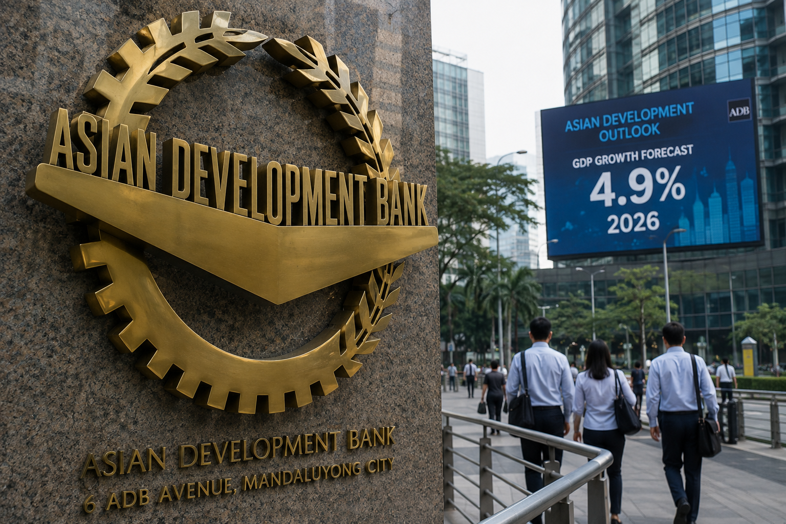 ADB Proyeksikan Ekonomi Asia Pasifik Tumbuh 4,9 Persen pada 2026