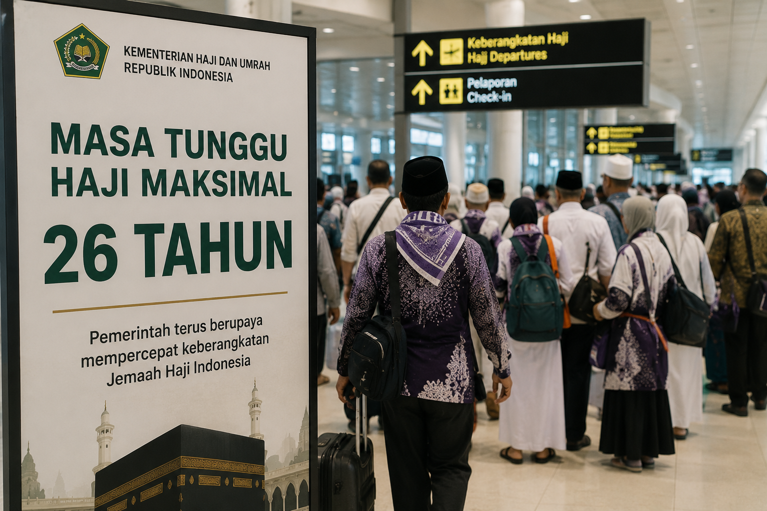 Prabowo Minta Masa Tunggu Haji Dipangkas Lebih Singkat Lagi