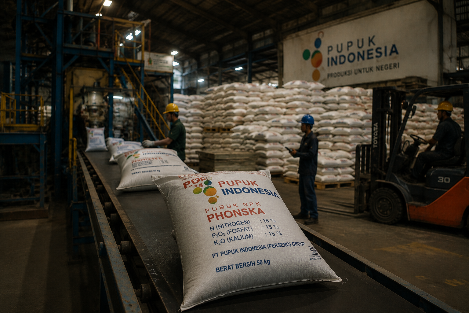 Laba Pupuk Indonesia Melonjak 253 Persen Jadi Rp8,51 Triliun