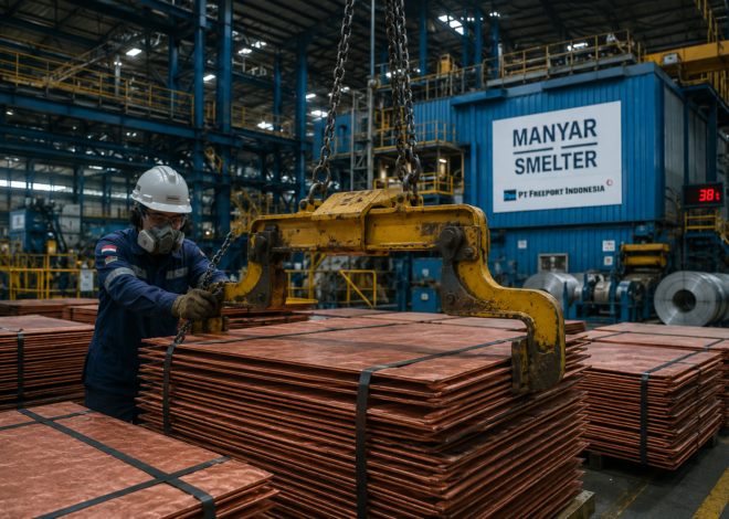 Hilirisasi Tembaga Diuji, Smelter Freeport dan Amman Jadi Andalan