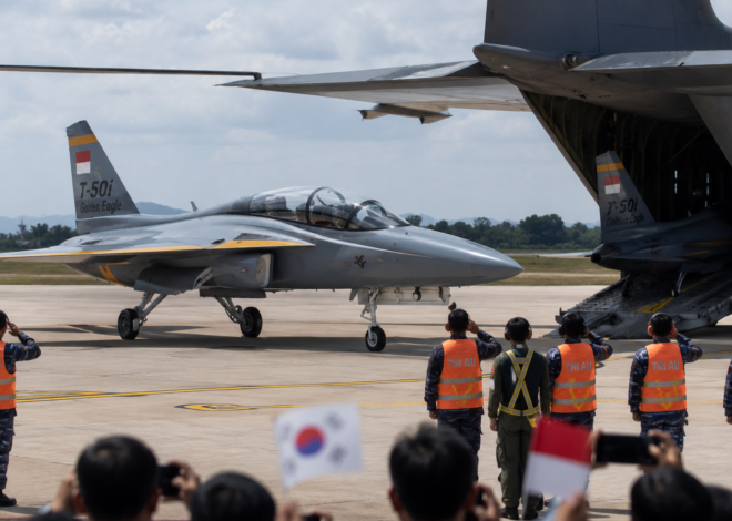 Enam Jet Tempur T-50i dari Korea Resmi Perkuat TNI AU