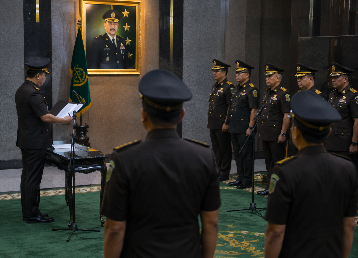 Jaksa Agung Lantik Asep Nana sebagai Wakil Jaksa Agung, Kuntadi Jabat Jampidsus
