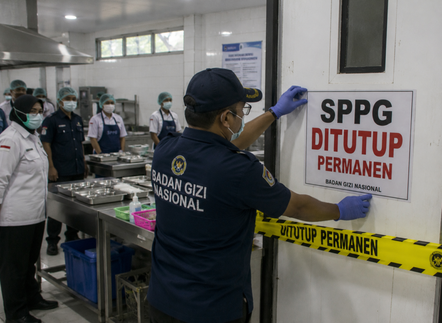 833 Dapur Ditutup Permanen oleh Kepala BGN