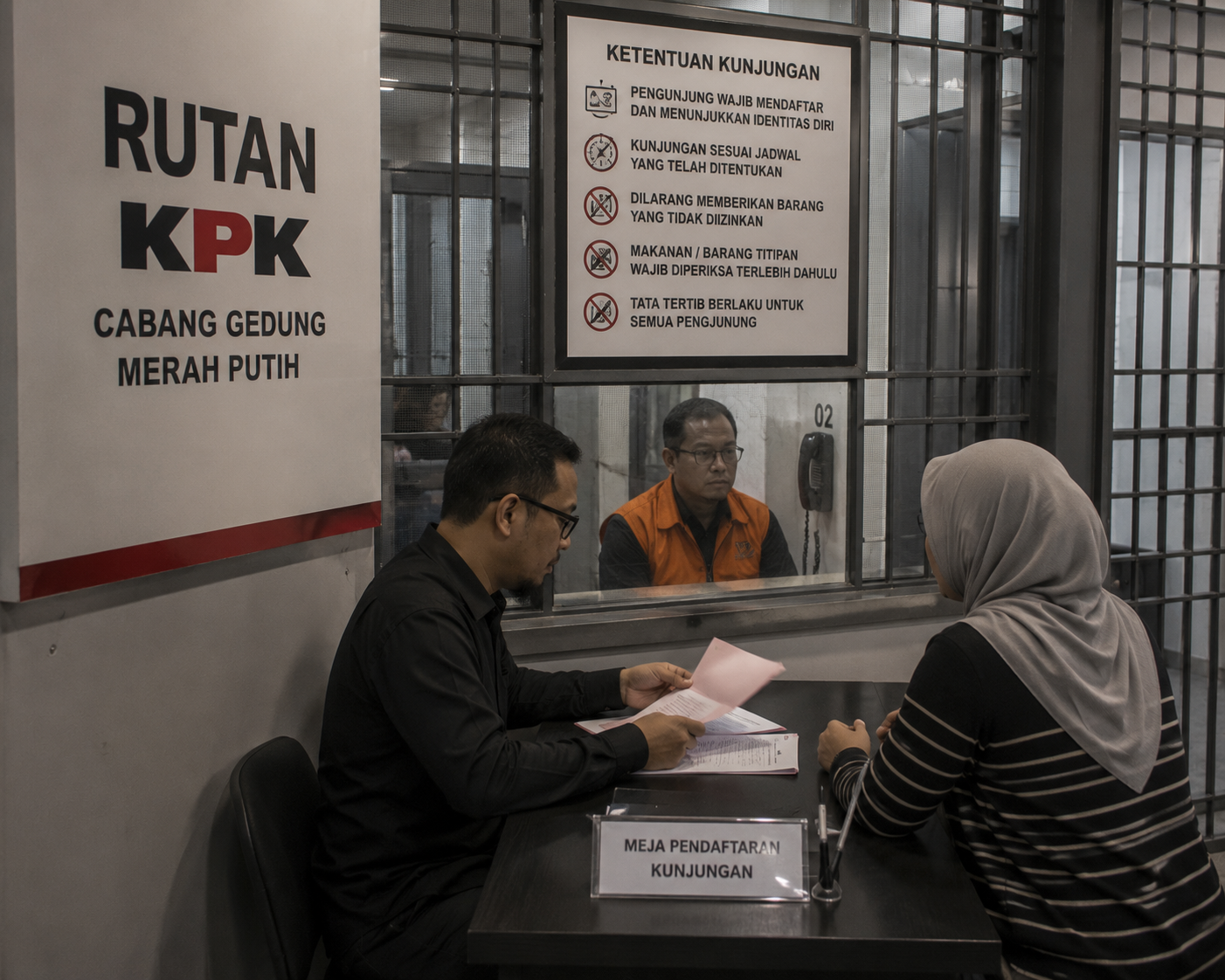 KPK: Tak Ada Perlakuan Khusus Saat Keluarga Febrie Menjenguk