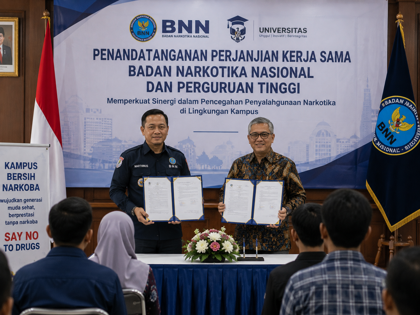 BNN Kolaborasi Dengan Perguruan Tinggi Cegah Ancaman Narkotika