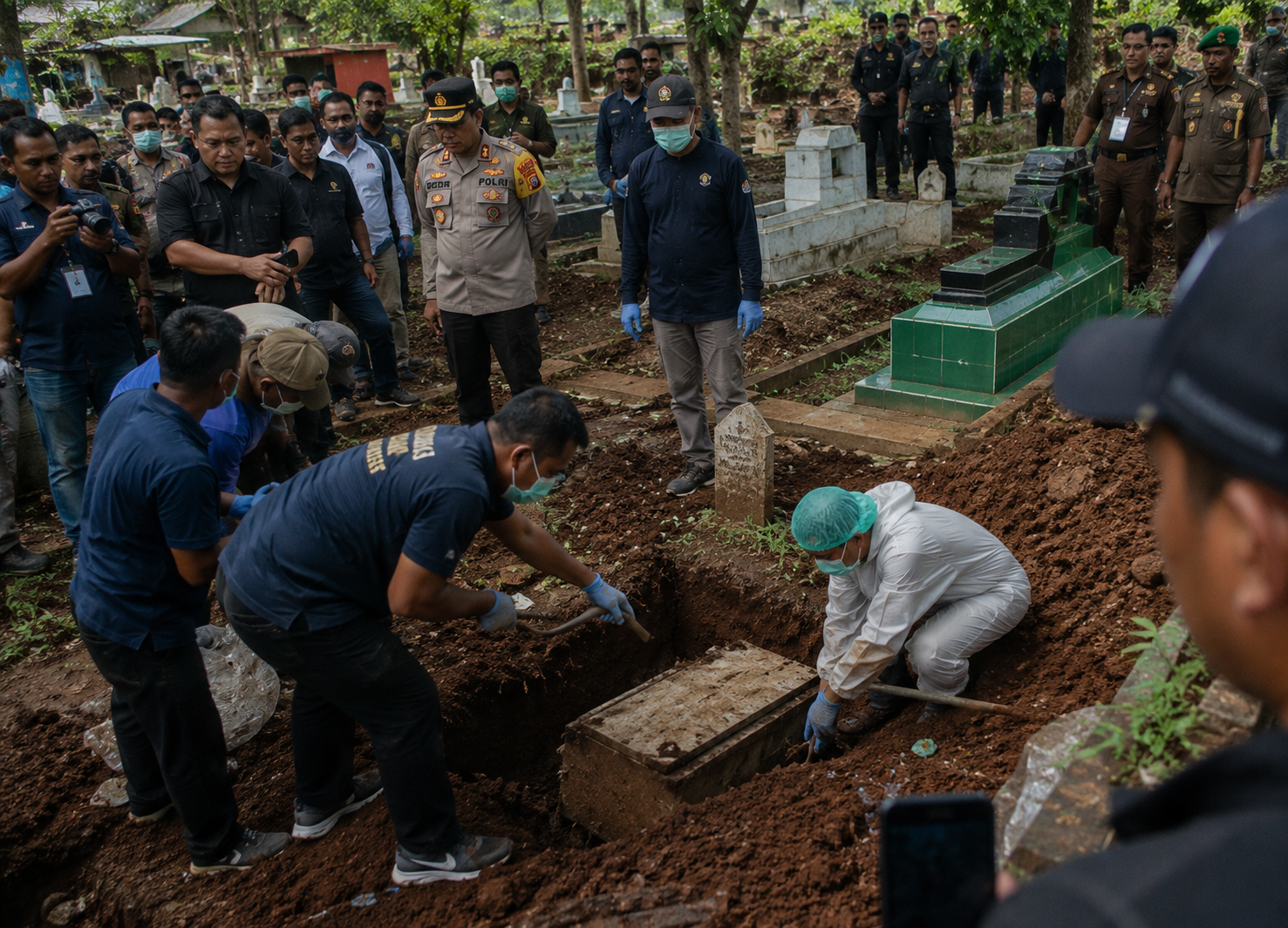 Polda Bongkar Makam Sutrismo Hari Ini