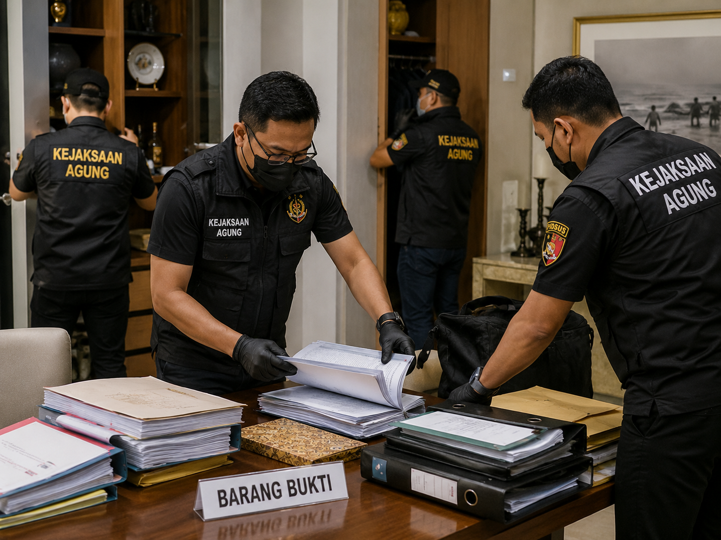 Dokumen Terkait Febrie Di Rumah Don Ritto Disita Kejagung
